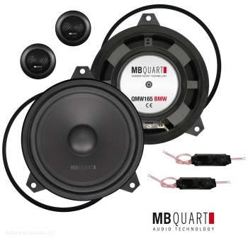 MB Quart QM-165 E46 BMW 2-Wege Lautsprecher Set für BMW 3er E46